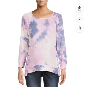 NWT Time and Tru Women's Maternity Side Snap Sweatshirt in Size S